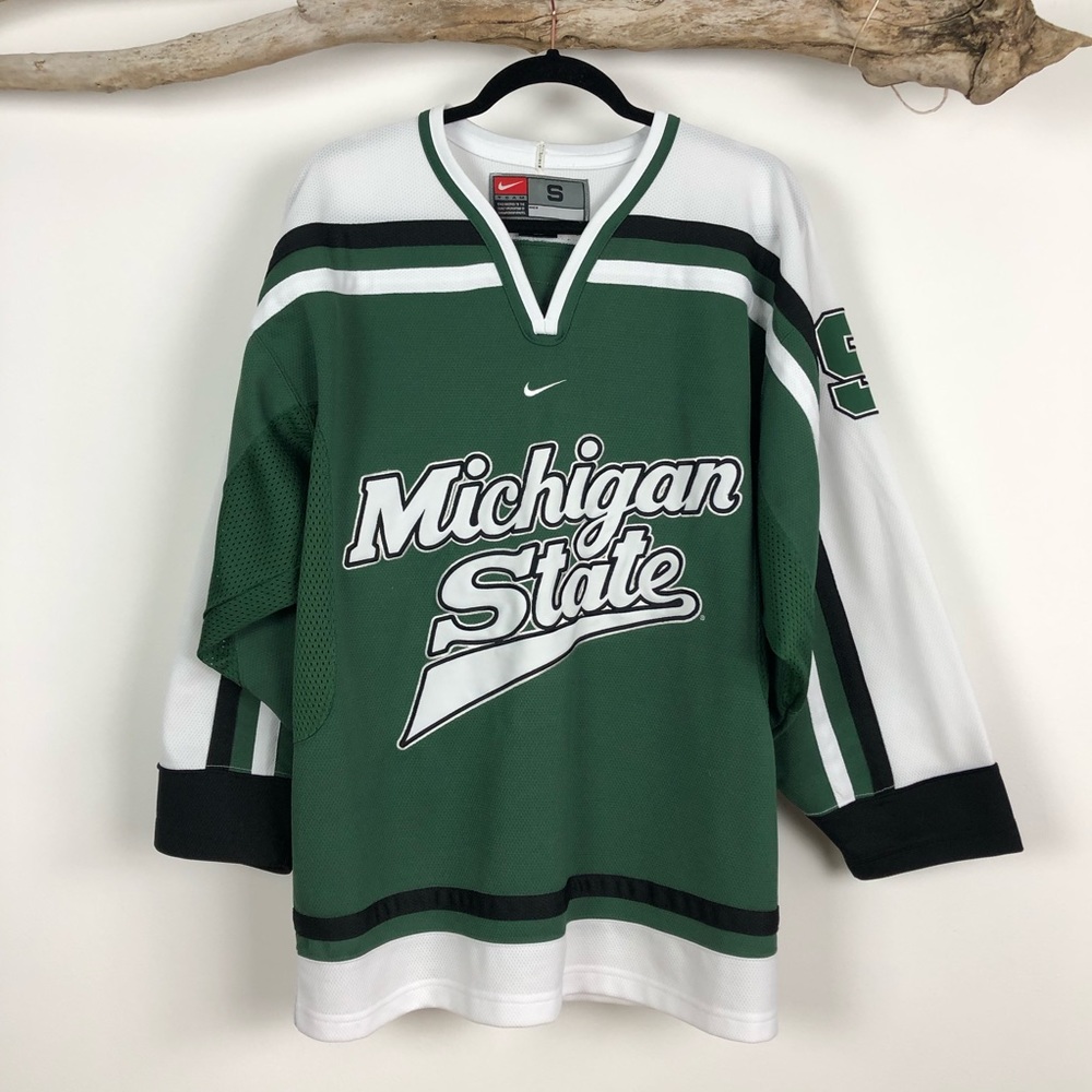 Michigan State Nike Team Hockey Jersey. Small.